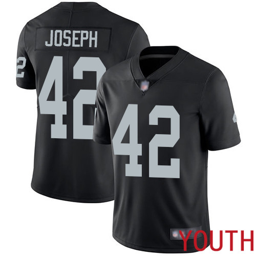 Oakland Raiders Limited Black Youth Karl Joseph Home Jersey NFL Football #42 Vapor Untouchable Jersey